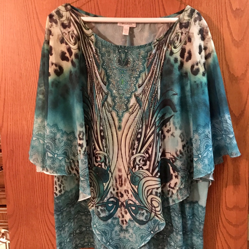 Dressbarn Poncho Top